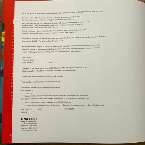 The Metropolitan Museum Of Art Can You Find It? Book Bundle - Picture 6 of 16